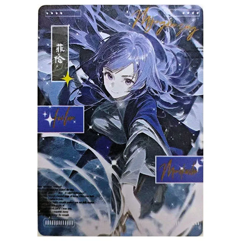 Anime Goddess Story Seltene Geprägte Sammelkarten Sunaookami Shiroko Elysia Jean Bart Furina Fern Spielzeug für Jungen Geburtstagsgeschenk