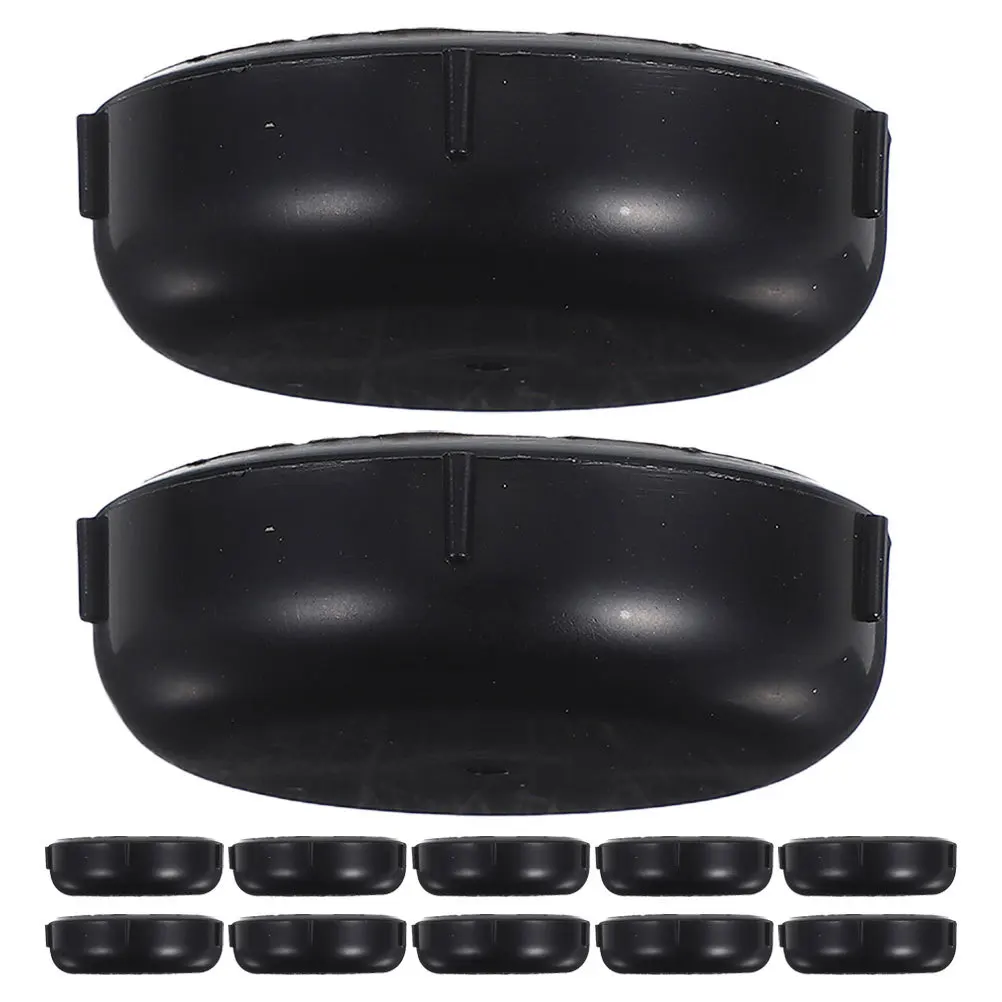 

12pcs Furniture Foot Pads Plastic Chair Leg Floor Protectors For Carpet Hardwood Vinyl Table Stool Sliders Wear Resistant