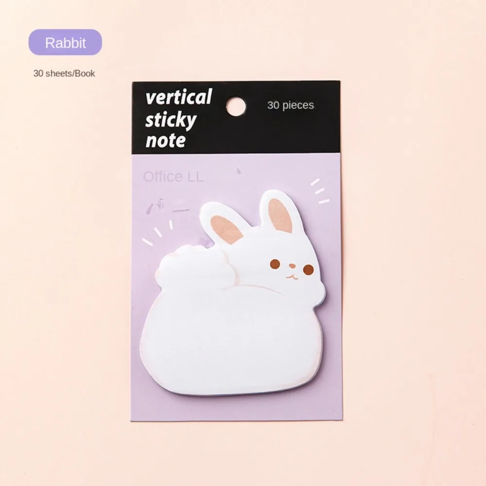 Quaderni post Memo Pad Animal Ins Notepad Cartoon Cute Sticky Notes materiale scolastico