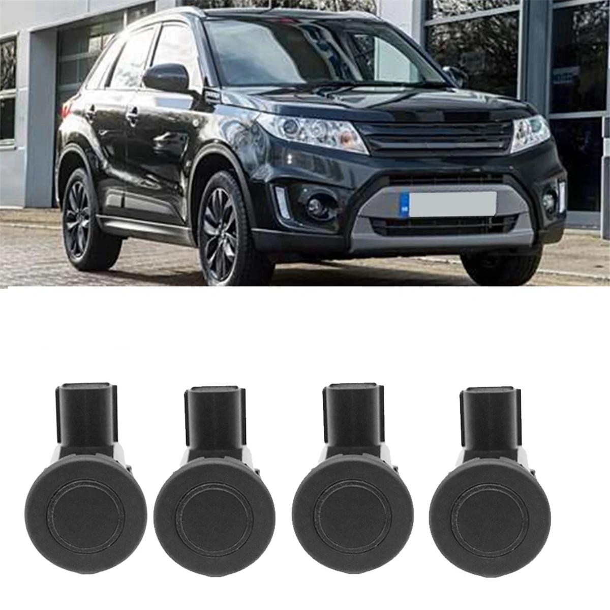 Park Distance Sensor Radar Detector 4PCS Car Park Sensor Distance 37735-56P00 for