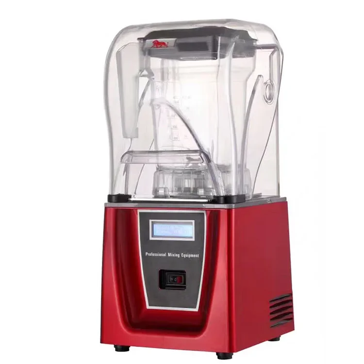 High Safety Level 2000W Fruit Blender Commercial Heavy Duty Ice Smoothie Food Mixer