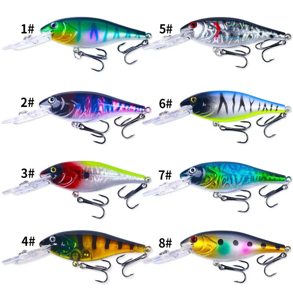 New Floating Mino Luya Bait With Sharp Hook Fluorescence Scissor Soft Bait Fishing Lure Accessories