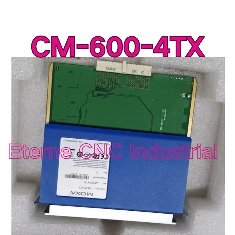 New CM-600-4TX V1.0 Industrial Ethernet Switch with Fast Delivery
