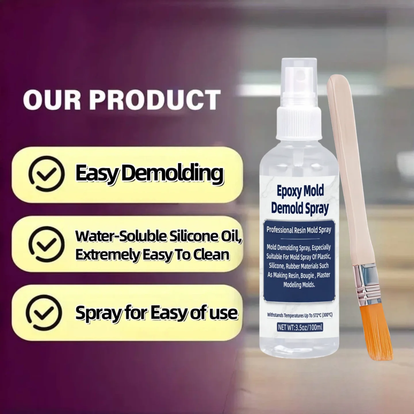 Epoxid-Formenentformungsspray, – Release Spray Silicone Bewertung und Preis
