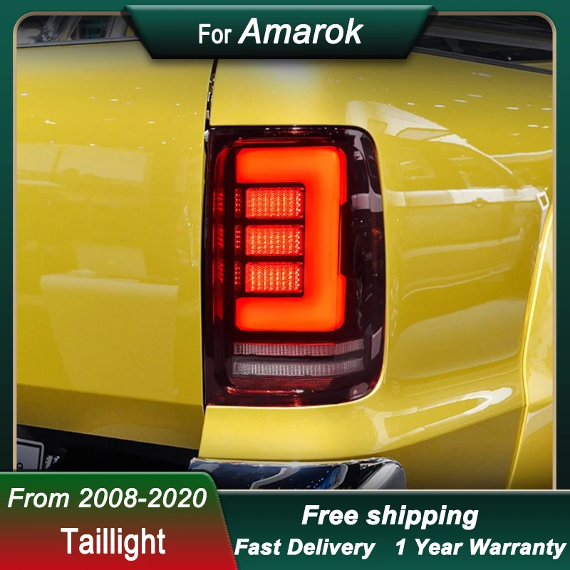 

Car Tail Lights For VW AMAROK 08-21 full led new style Brake Reverse Tail Lamp Dynamic Signal Light Light Tail Lamp Assembly