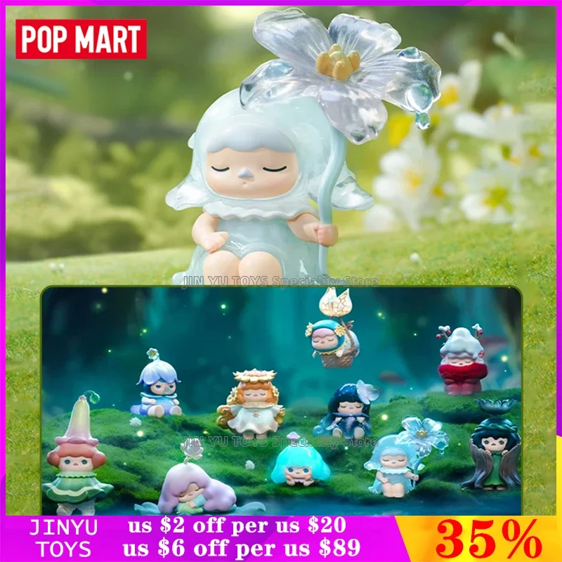 

POP MART Pucky Sleeping Forest Series Blind Box Cute Toys Surprise Box for Dolls Anime Figure Model Birthday Gifts Room Ornament