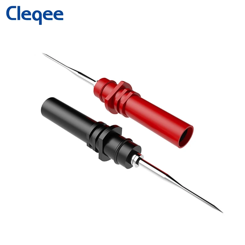 Cleqee P8002 15pcs Automotive Diagnostic Test Probe Puncture Needles Oscilloscope Probe Pins Set Repair Tool Accessories HT307