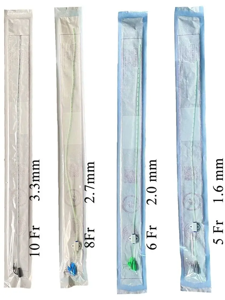 Catetere gastrico del tubo di alimentazione nasale per animali domestici universale per cani gatti con immagini rilevabili a raggi X in silicone