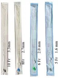 Pet Nasal Feeding Tube Gastric Catheter Universal For Cats Dogs With X-Ray Detectable Imaging Long Time Indwelling Silicone 3Pcs