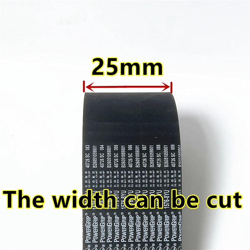 PowerGrip 8YU Arc Tooth Zahnriemen, Breite 25mm, 312-8YU~896-8YU für Holzbearbeitungsmaschinen, CNC-Werkzeugmaschinen, Roboter, Spindelantrieb – Detail 1