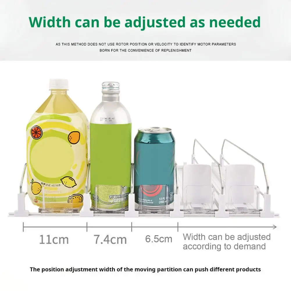 Spring-free Refrigerator Organizer Automatic Soda Dispenser with Capacity Easy Installation Versatile Drink Organizer for Home