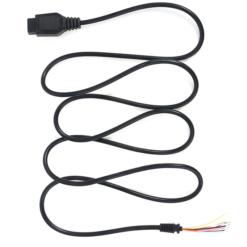 ’ 1Pc 9 Pin 1.5M Extension Cable For Sega Genesis 2 for MD2 Controller Gamepad