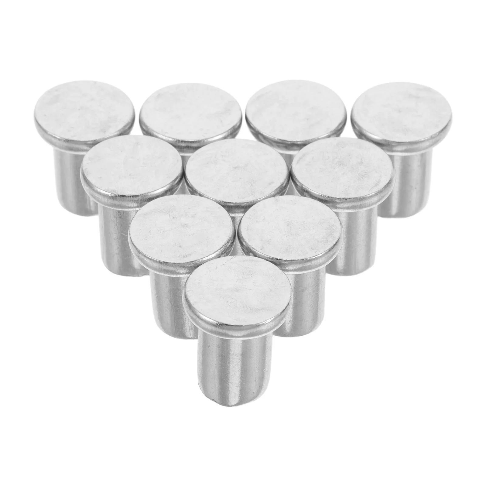 

20pcs Stainless Steel Rivets Solid Flat Head for Wood Crafting Rivet Kit Screw Set Longlasting
