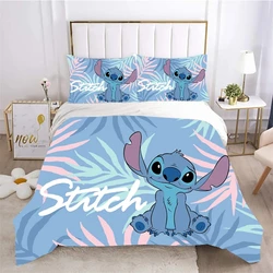 Stitch Duvet Cover Bedding Multi-size Quilt Cover Pillowcase Needlework Set Children's Gift Single Double Bed Queen Size