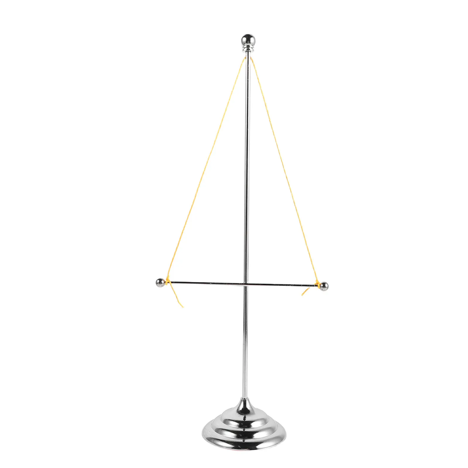 Desktop Flagpole Holder Heavy Duty Metal Base Non-Slip Tabletop Banner Display Stand for Office Desk Conference Room School