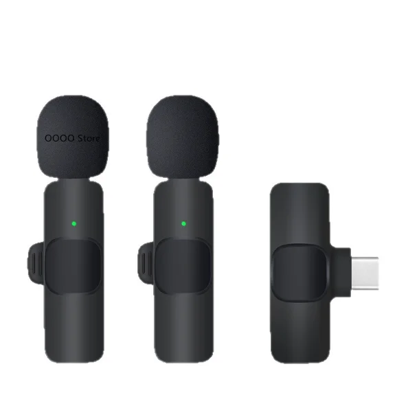 Micrófono de solapa inalámbrico mini portátil para transmisiones en vivo, gaming y grabación de audio y video 4