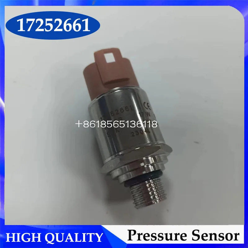 VOE17252661 17252661 Low Pressure Sensor For Excavator Spare Parts EC380 EC480