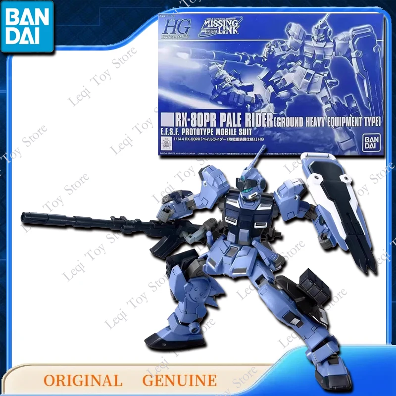 Bandai Original HG GUNDAM RX-80RR PALE RIDER SPACE GROUND HEAVYA TYP ction Anime Figuren Spielzeug Kinder Geschenk Montage Modell Ornamente