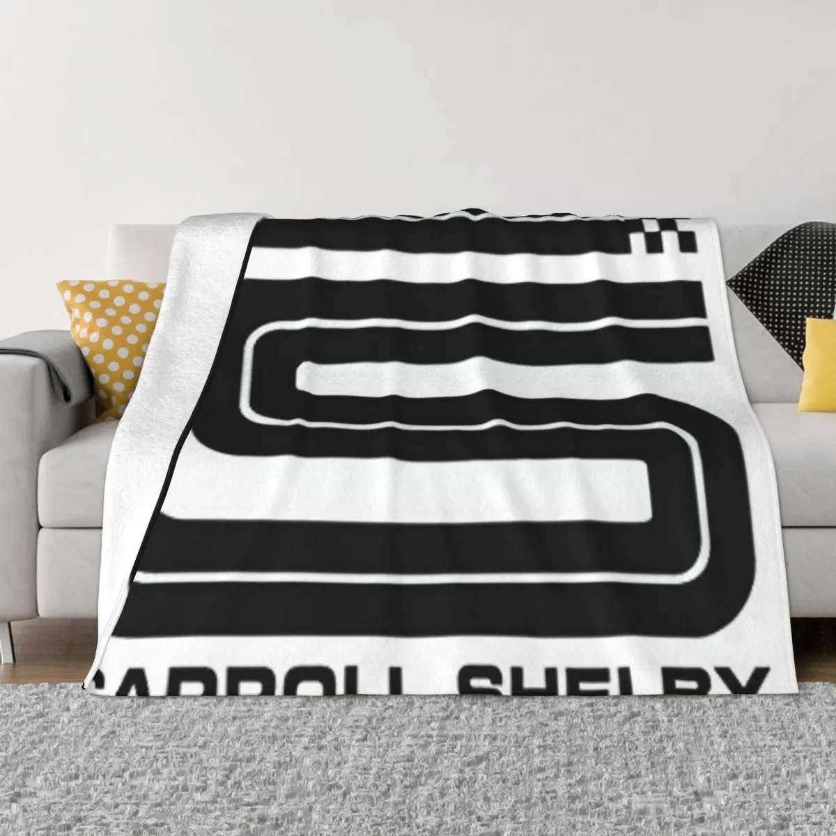 Carroll Shelby Racing 409 Plush Quilt For Bed Blankets & Throws Throw Blanket