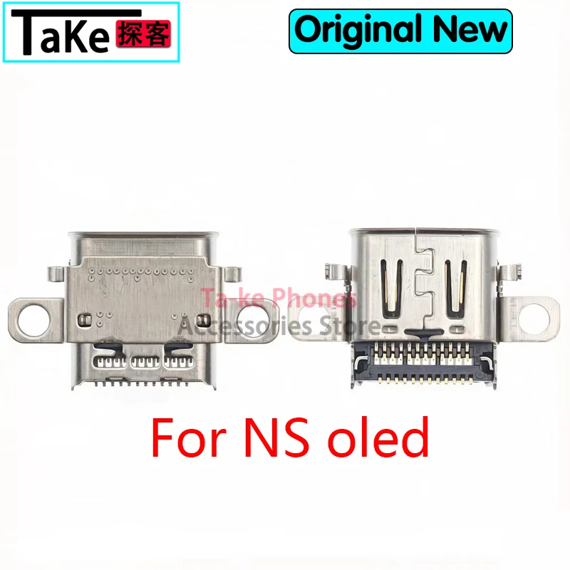 10-100Pcs For NS Switch OLED NS pro NS lite USB Charging Port For Switch Lite Console Power Connector Type-C Charger Socket Jack