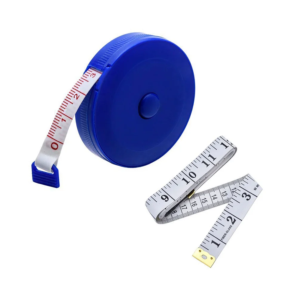 

2pcs 60-Inch 15 Meter Tape Measure and Retractable Tape Measure Set measuring tape 15 m tape measure