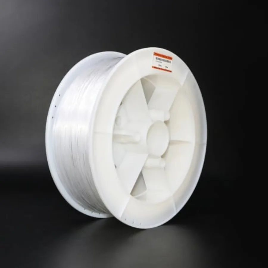 

【New model】PMMA 0.06in 1.5mm 2296ft(700Meter) Plastic End Glow Fiber Optic Roll Cable for Fiber Optic Starlight Kits Project Tw