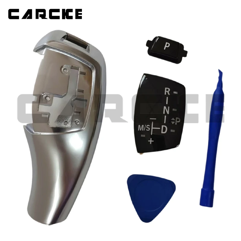 E61 E60 Abdeckungstastenfeld für Schaltknauf Nachrüstsatz für BMW E63 E64 Auto-Schalthebel Zubehör für den Austausch des Schalthebels – Detail 6