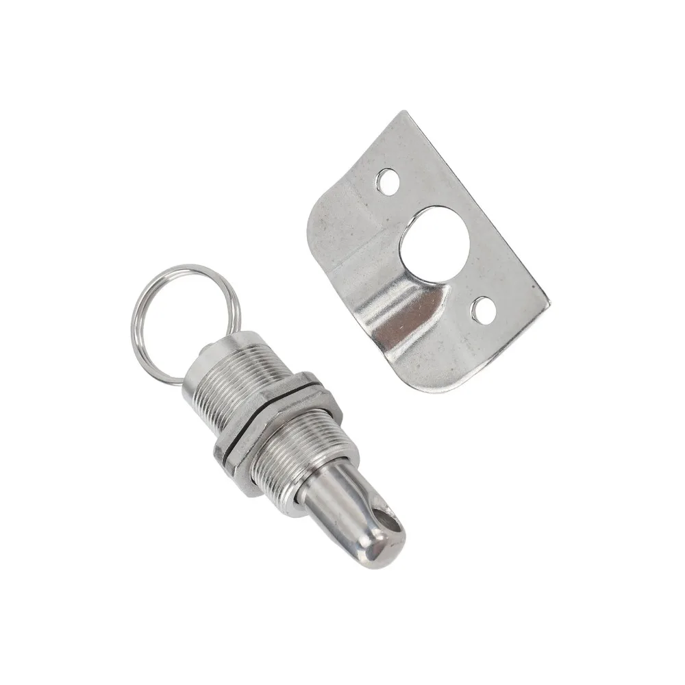 58.5mm Latch Lock Fastener 304 Stainless Steel Mirror Polished Marine Fasteners Multi Purpose Fasteners Nautical Equipment