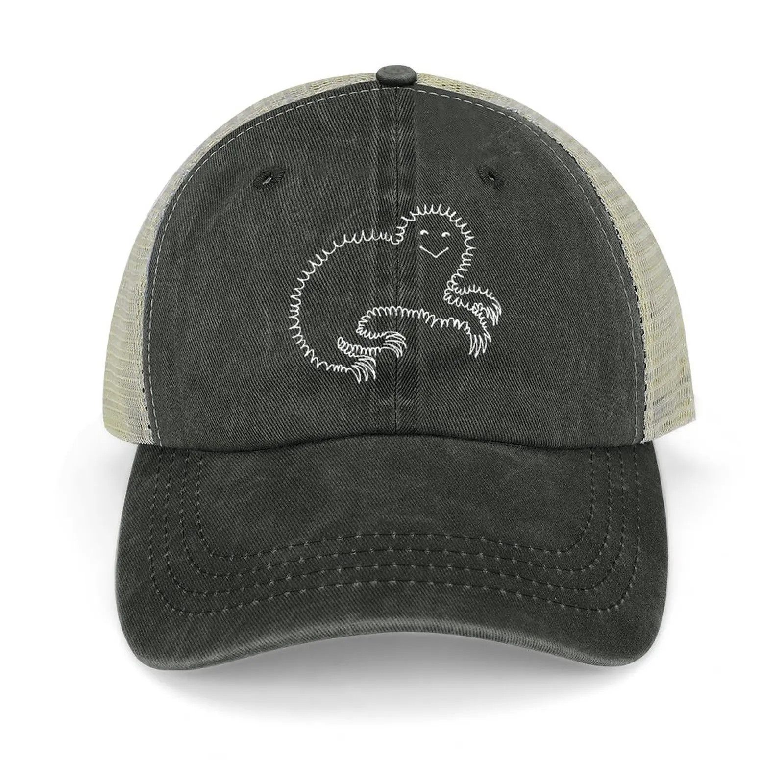 

discreet pride demon (white) Baseball Cap fashionable Beach Outing western Hat golf hat genuine Trucker Hats For Men Women's