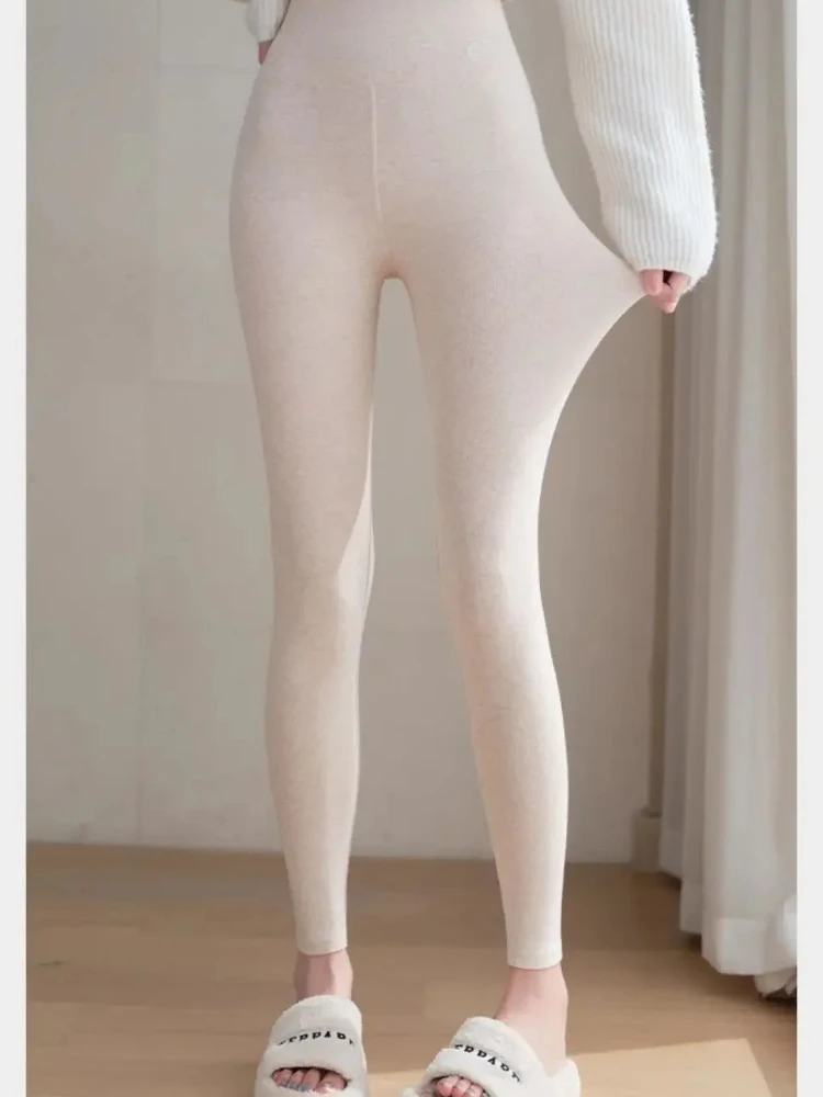 

New Winter Warm Leggings Women Sexy High Stretch Tight Casual High Waisted Thermal Pants Thick Leggings Sexy Girl Fitness Pants