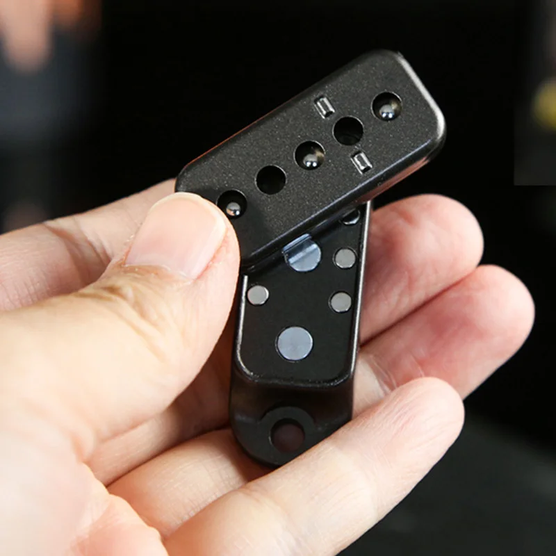 EDC Haptische Slider Push Slider Fidget Slider Speelgoed Vinger Push Spin Munten Decompressie Speelgoed Volwassen Metalen Magnetische Fidget Speelgoed