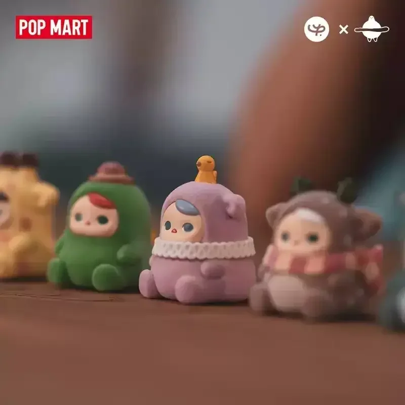 

POP MART PUCKY ANIMAL BEANIES Series слепая коробка игрушки Mystery Box Guess Bag кукла милая аниме фигурка настольные украшения коллекция