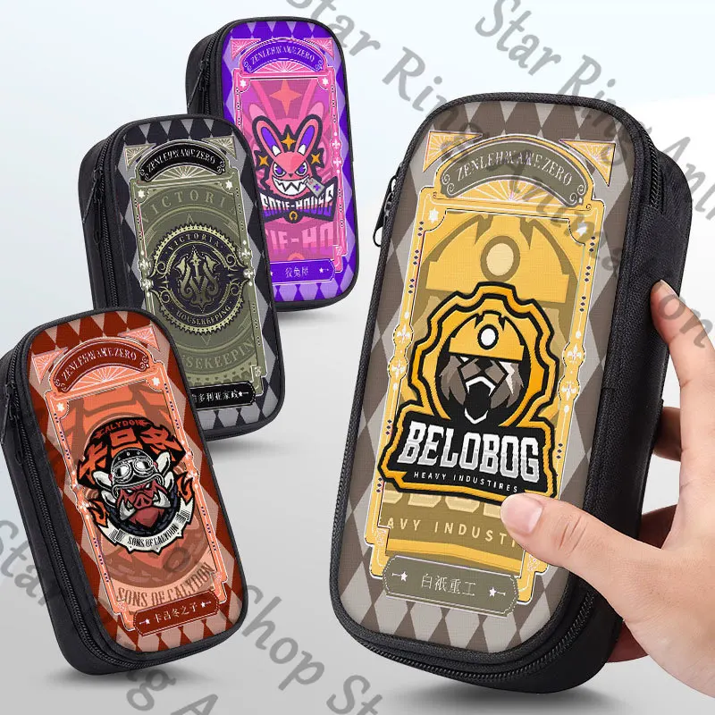 

Zenless Zone Zero Ellen Joe Nicole Demara Вместительный многофункциональный пенал с принтом Школьные канцелярские принадлежности Cospaly Cartoon