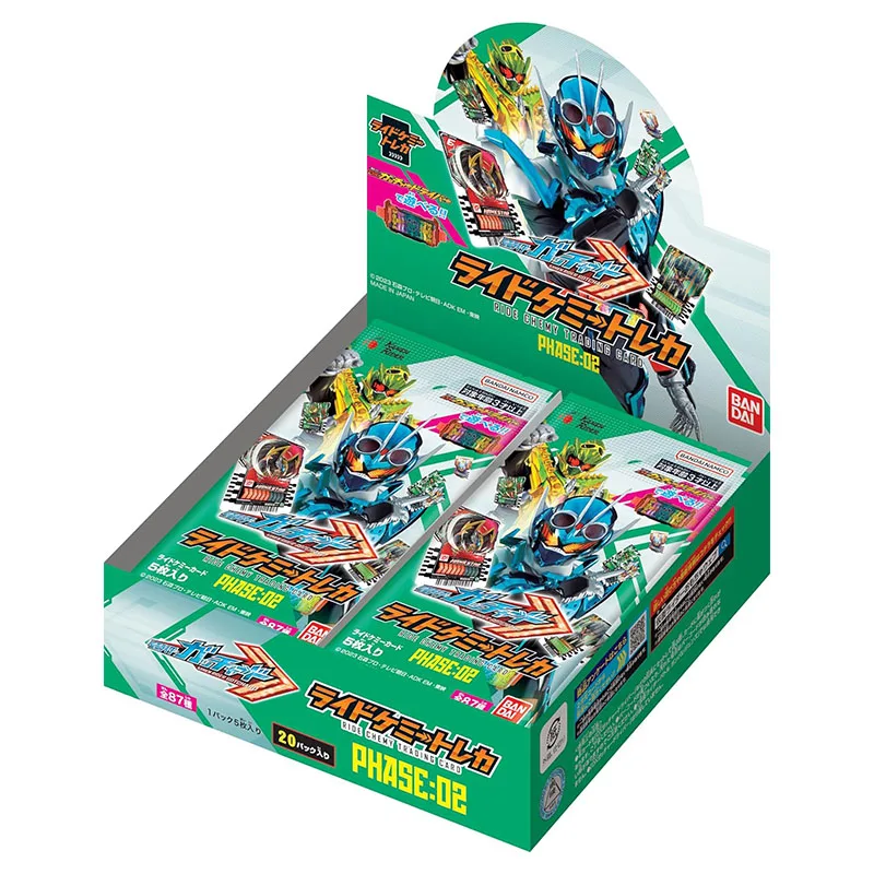 Bandai-Kamen Rider Gochard PHASE 02 Anime Figure Collectibles Card, Jouets pour enfants, Cadeaux de vacances, Original