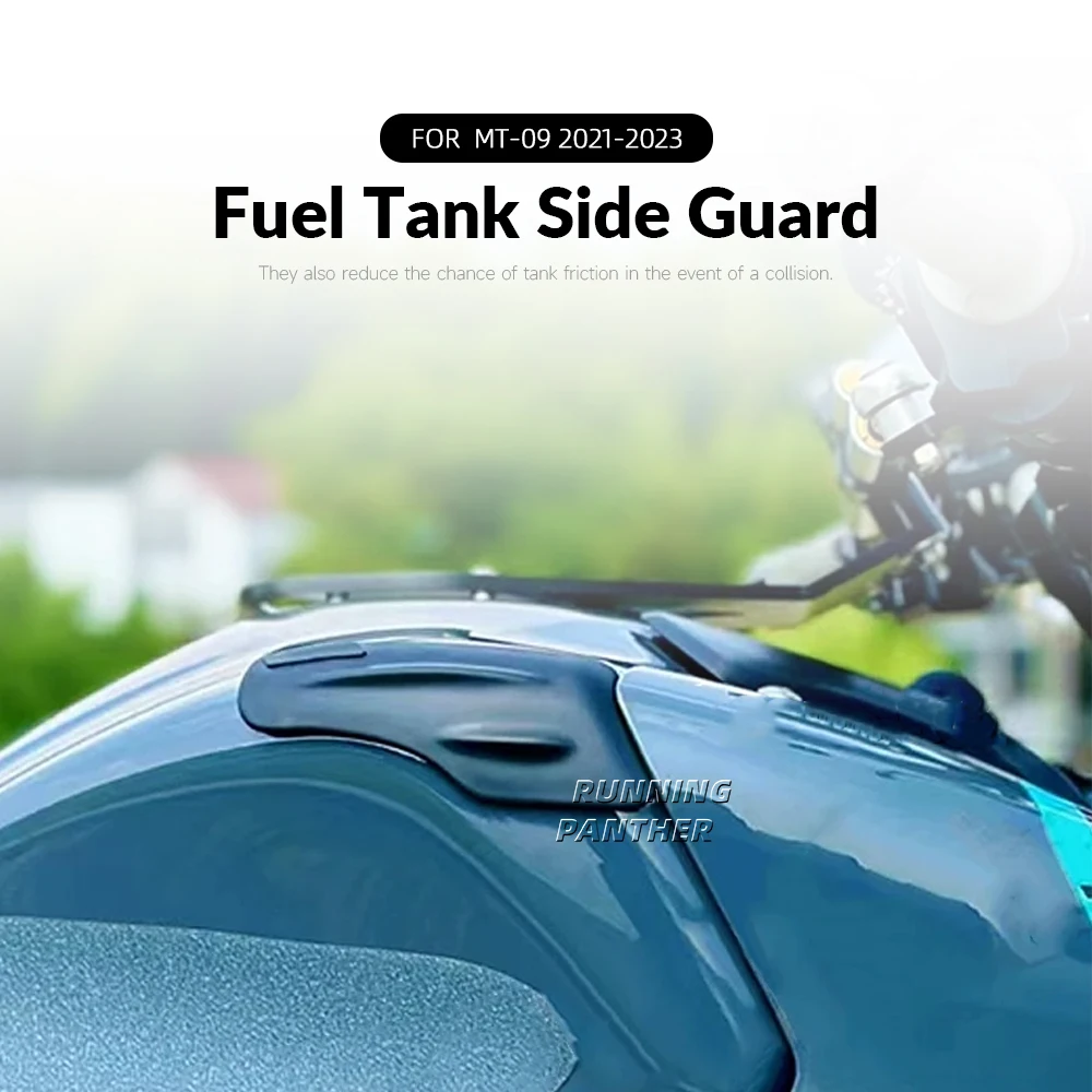 Motorcycle Accessories Fuel Tank Side Pad Protector Decal Stickers For Yamaha MT-09 MT09 MT 09 mt09 2021 2022 2023