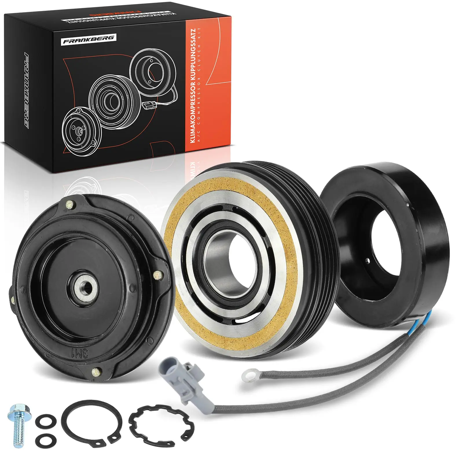 Compresor De Aire Acondicionado Con Acoplamiento Magnético Frankberg 1X Para Bmw F10 F07 F11 Alpina F01 F02 F06 F12 F13 198367 64526823544 64509154072 — -47%, 38.42€ Coupon, from 42.88€ – 47% descuento – €42.88