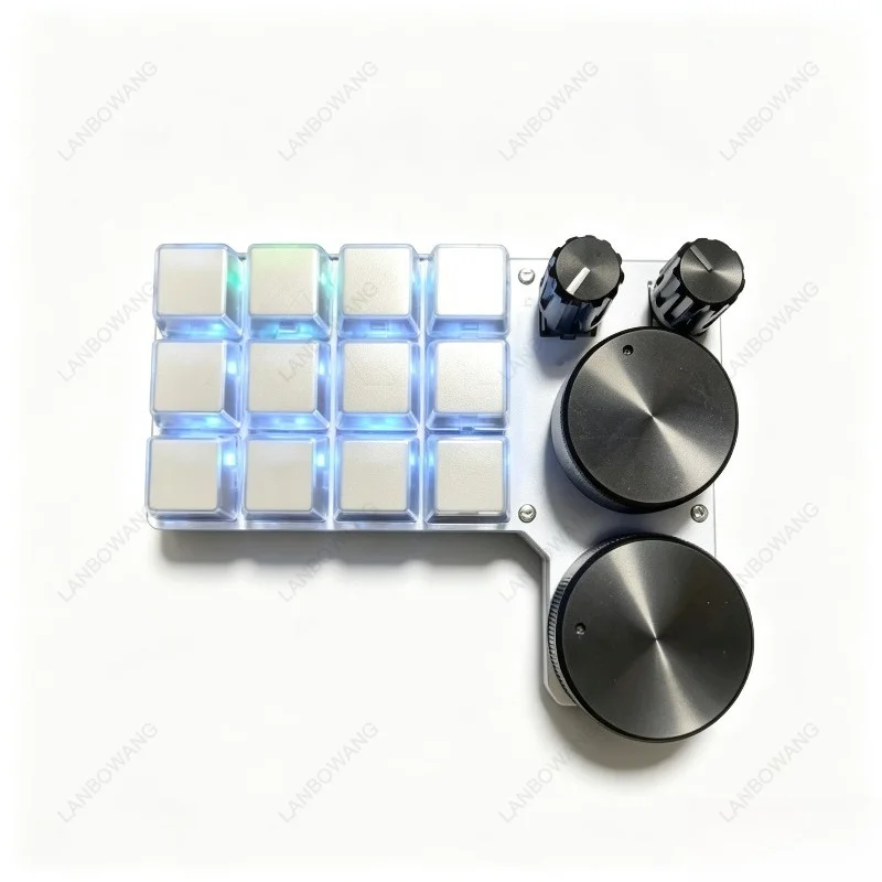 CXT 4 Knob Custom Shortcut Keypad DIY Controller For Designer Photo Video Editing PS Retouch Work Tools