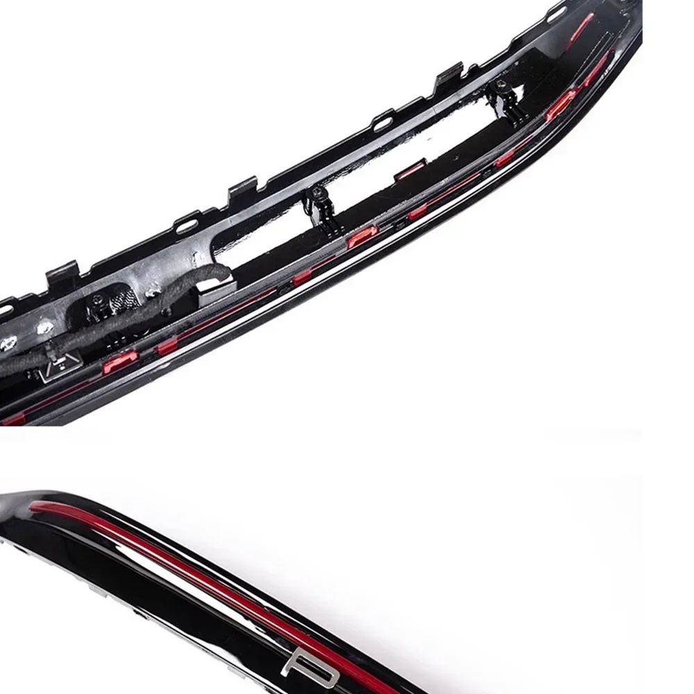 Through Tail Lights For Porsche 718 Cayman Boxster 2016-2023 Modified LED Rear Flowing Taillight Auto Middle Lamp Bar Accessory