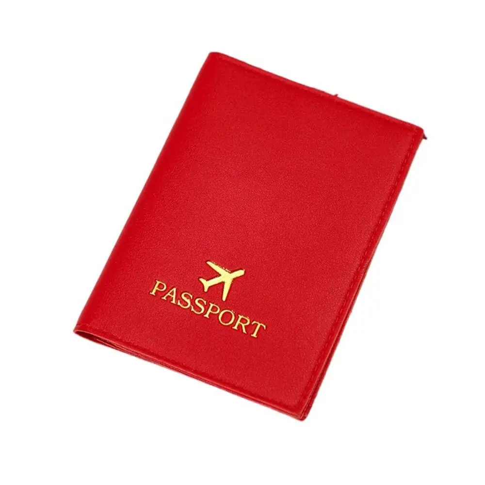 Multifunction PU Leather Passport Cover Card Case Travel Accessories Passport Clip Wallet Passport Holder Ticket Holder Female