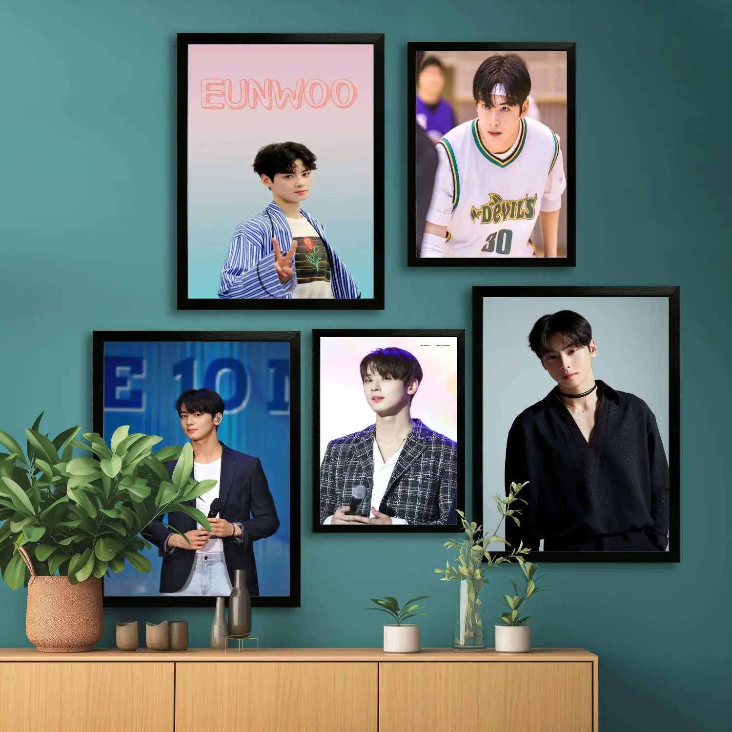 Ча Юн Ву Холст Художественный постер и настенное искусство, печать с картинками, современная семья, декор для спальни, постеры, декоративная живопись