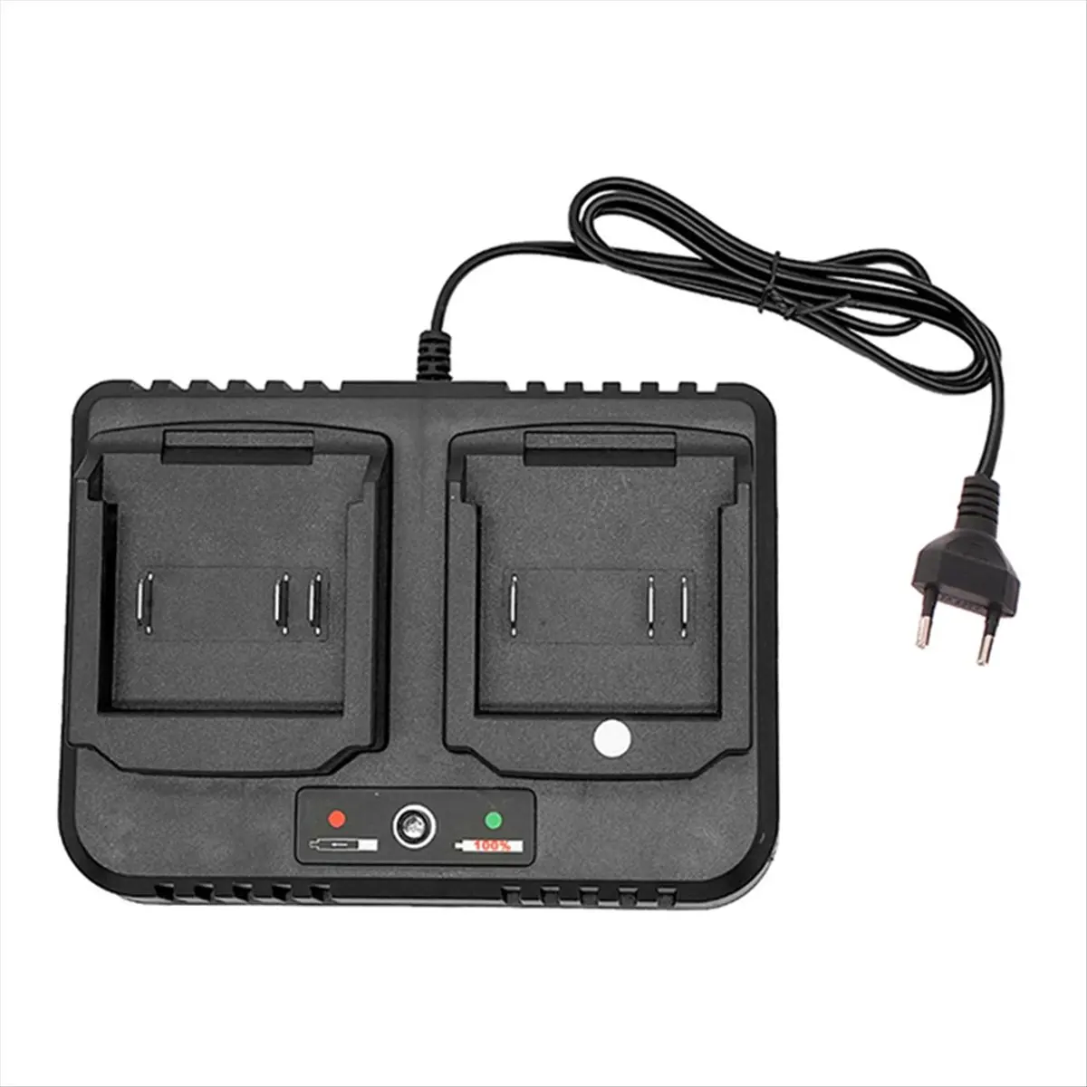 SPECIAL OFFER~Two-Seater Battery Charger Replacement for 18V 21V Li- BL1815 BL1830 BL1840 BL1860 Electric Drill Grinder EU PLUG