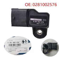 Per il 0281002576 originale nuovissimo sensore di pressione del collettore di aspirazione MAP per BOSCH Sensor 0281002576 0281002743 IVECO FIAT