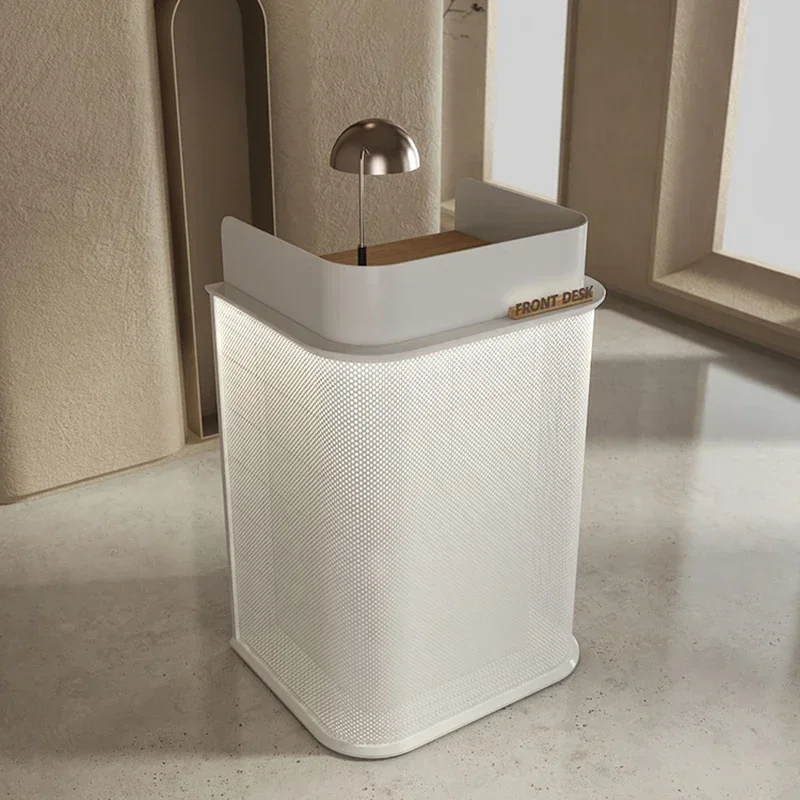 Small Office Room Reception Desk Study Balie Restaurant Reception Counter Beauty Salon Shop