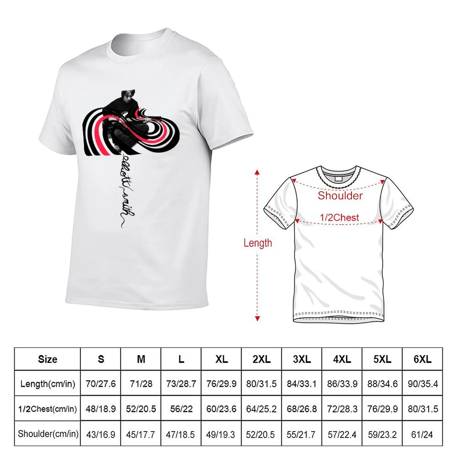 Color Bars (Elliott Smith) T-Shirt anime t shirts oversize man t shirt designer T-Shirt