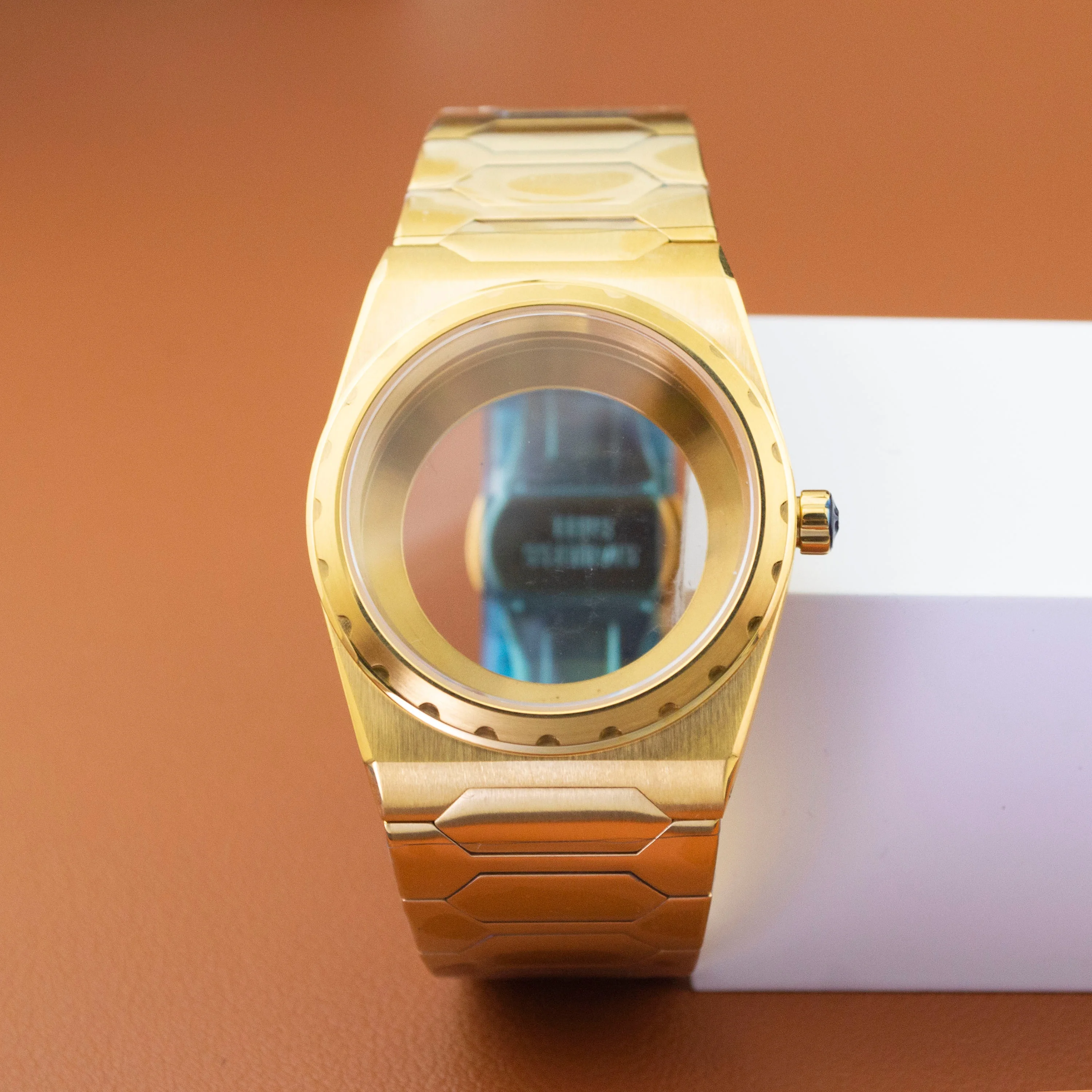 VC222 Watch Case Stainless Steel NH35 Case 37mm Watch Case 10bar Waterproof Sapphire Glass Fit NH35 NH36 Movement 31/28.5mm Dial