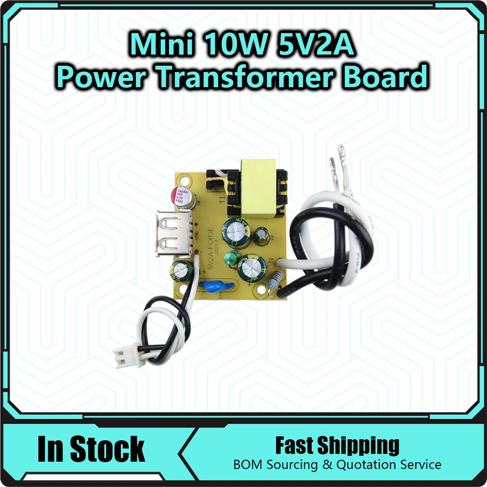 AC to DC Buck Power Supply Module 110-220V to 5V/2A 10W Isolated Step Down DC Module