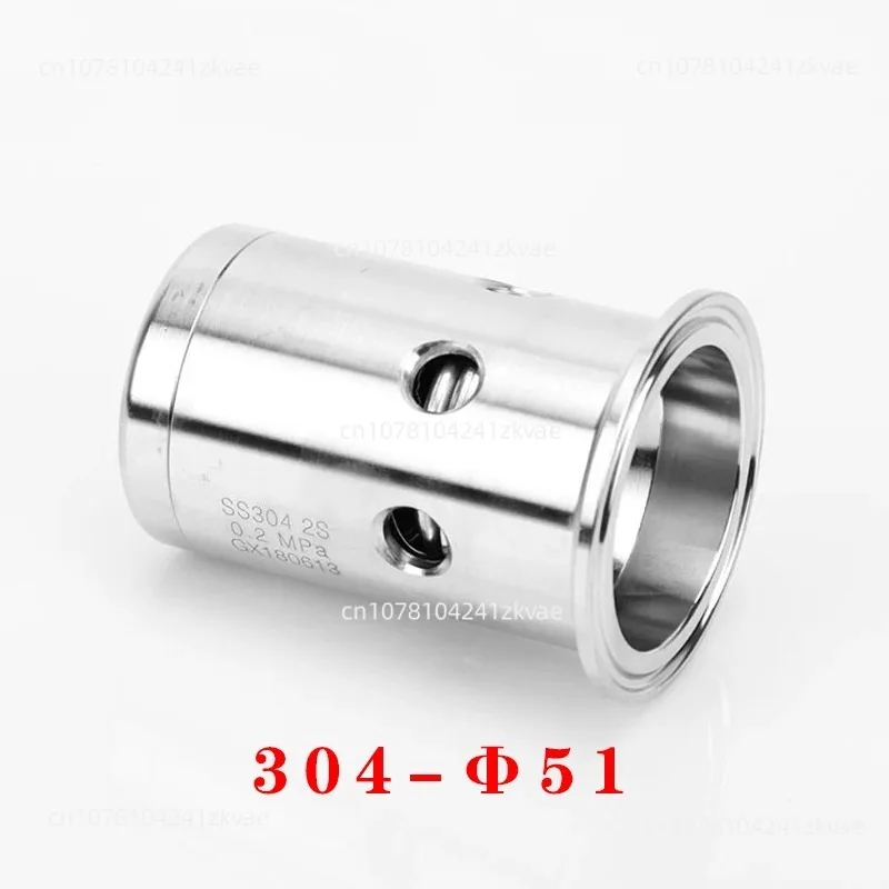 Quick Installation Exhaust Valve 304 Stainless Steel, Quick Connection Chuck, Automatic Breathing, Pressure Relief Valve