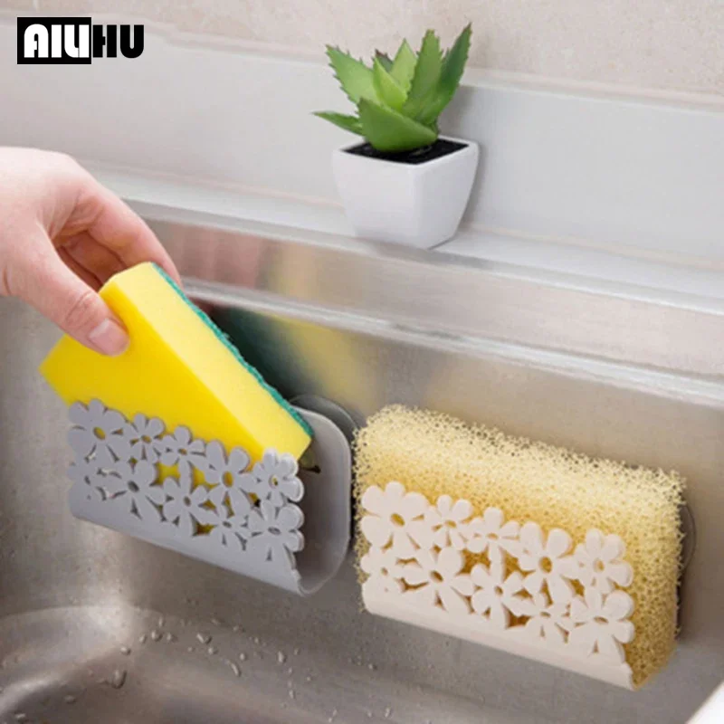 Kitchen Gadgets Sink Suction Bathroom Sponges Holder Creative Multi-purpose Soap Storage Tools Convenient Kitchen Accessories