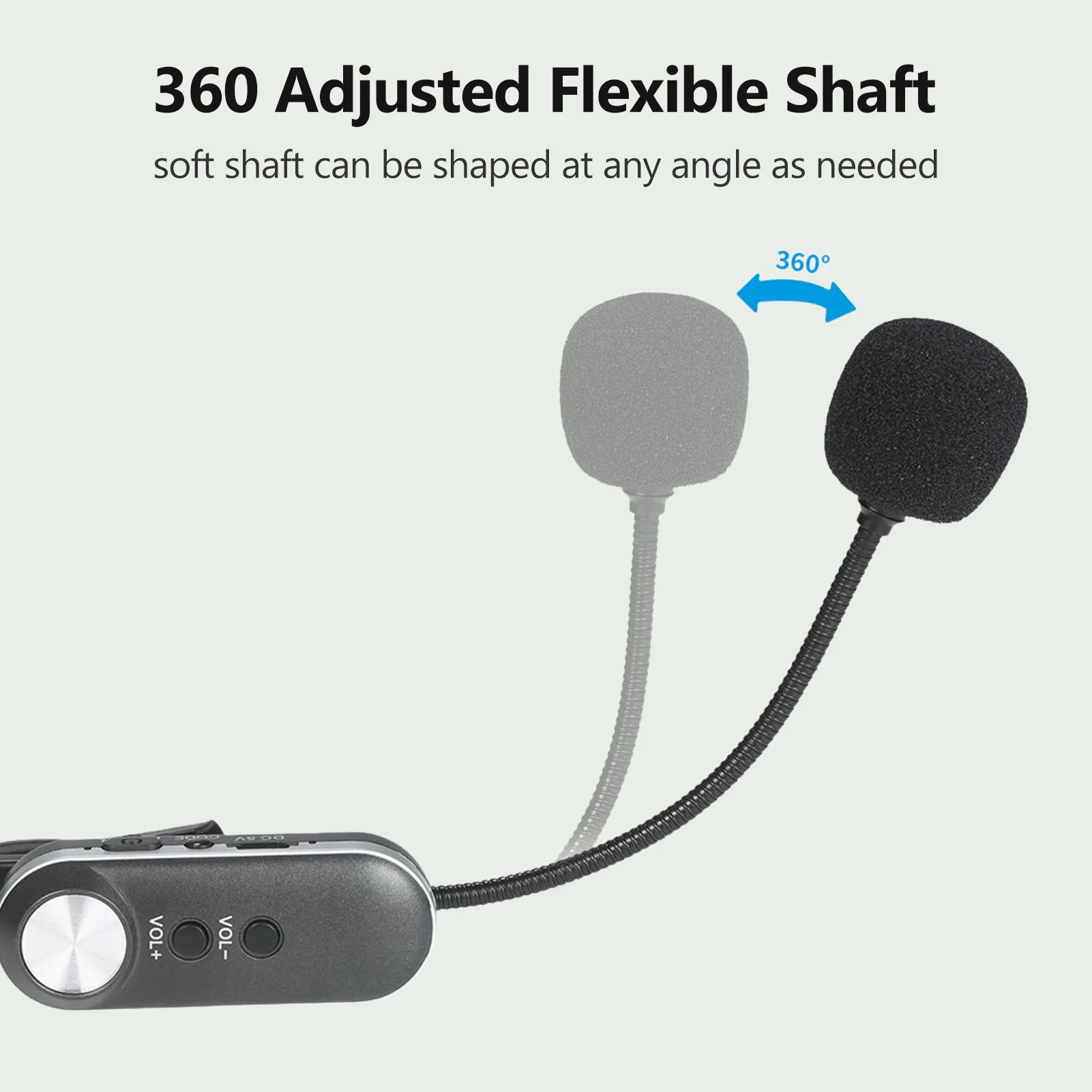 UHF سماعة ميكروفون لاسلكي أداة هيئة التصنيع العسكري متعدد الاتجاهات Hifi ميكروفون أداة لاسلكية نظام الميكروفون استقبال #4