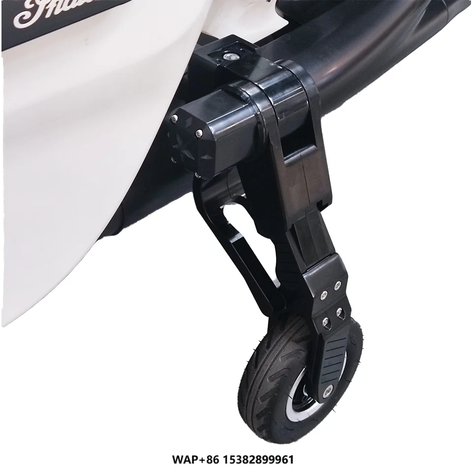 Chrome Landing Gear Installation Gold Wing 1800 HD Touring Motorcycle RoadMaster Auxiliary Parking Bracket New Body Systems
